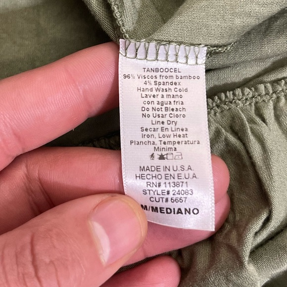 B-Sharp Noodle Strap Flowy Ruffle Mini Dress - Picture 4 of 6